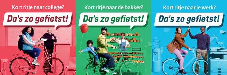 Zo gefietst campagne-beeld