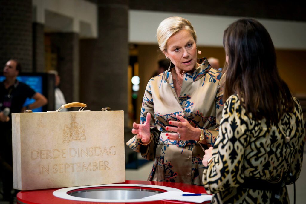 Sigrid Kaag presenteert de plannen en gevolgen van Prinsjesdag 2023